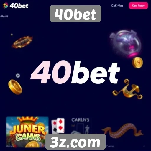 Análise dos jogos disponíveis no 40bet